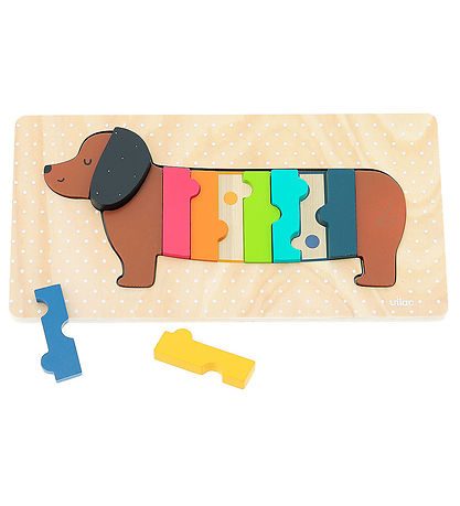 Vilac Puzzlespiel - Holz - 11 Teile - Hund