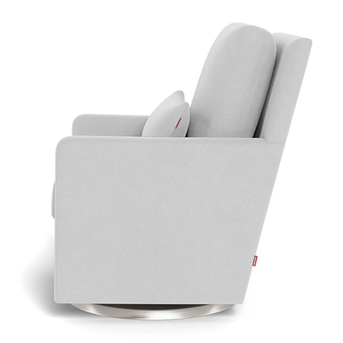 Monte Fauteuil Berçant et Pivotant Como - Ash  Argent