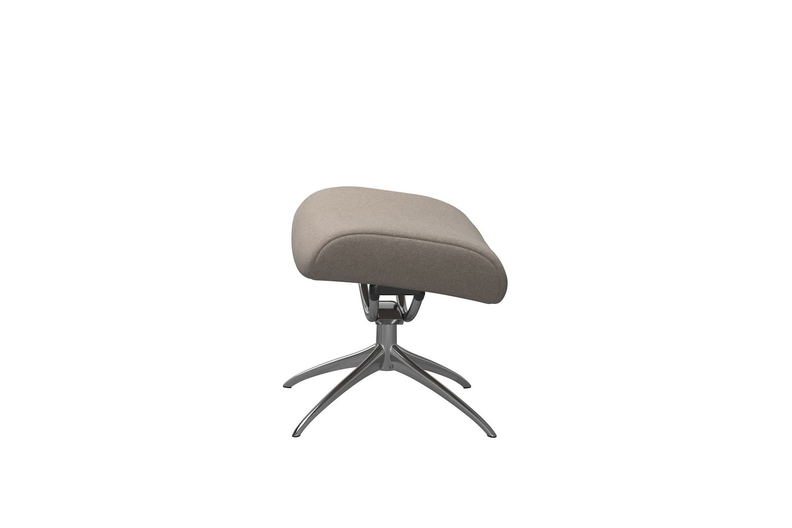 London krakk Tekstil Tulip Light Beige og Star understell i krom