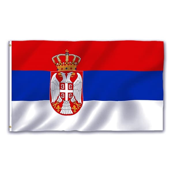 Serbia Flagget - 150 x 90 cm