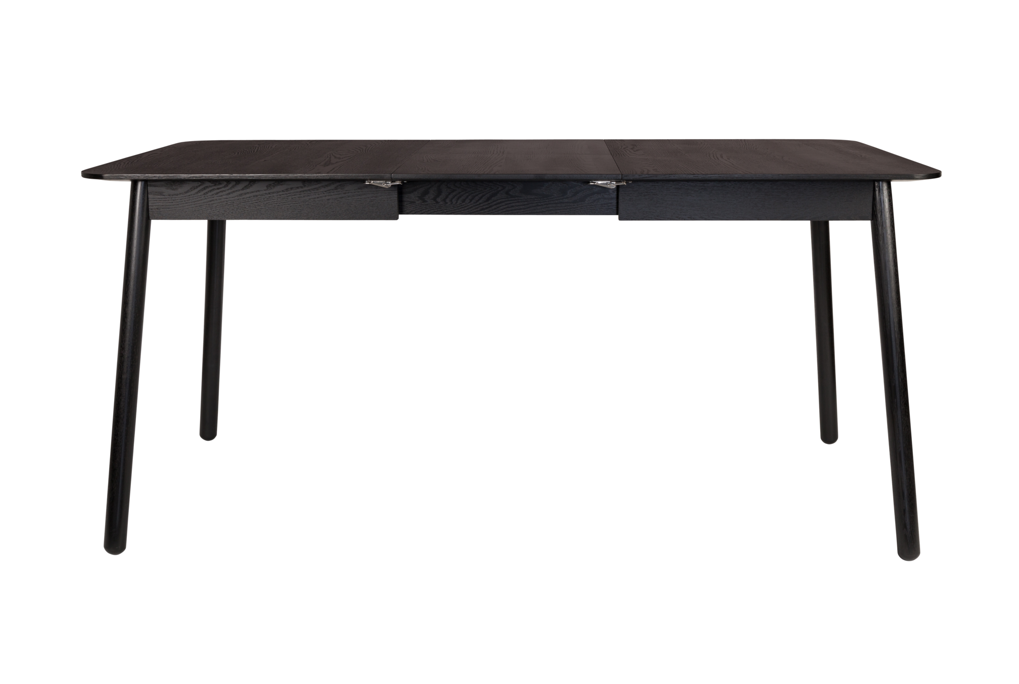Eettafel Glimps rechthoekig uitschuifbaar zwart 120-160 x 80