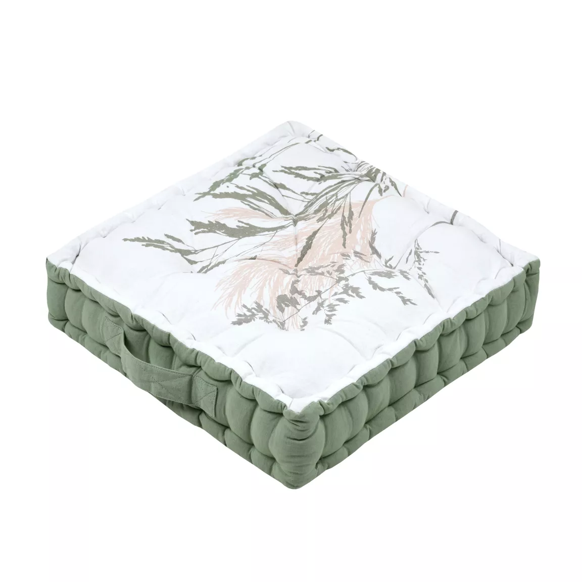 Coussin de sol carré coton (45 x 45 x 10 cm) Coralia Multicolore