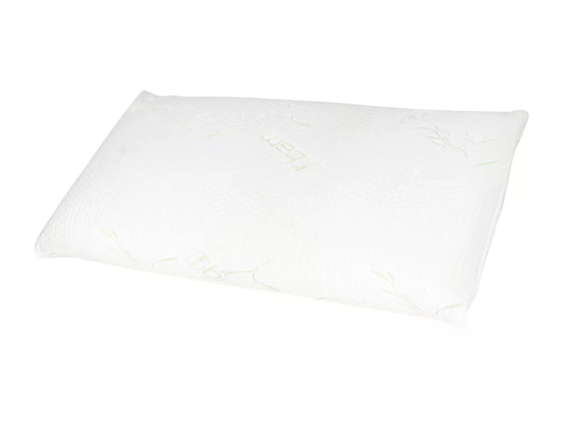 Traversin plat 135x35 cm ASCONA mousse à mémoire de forme viscosoja