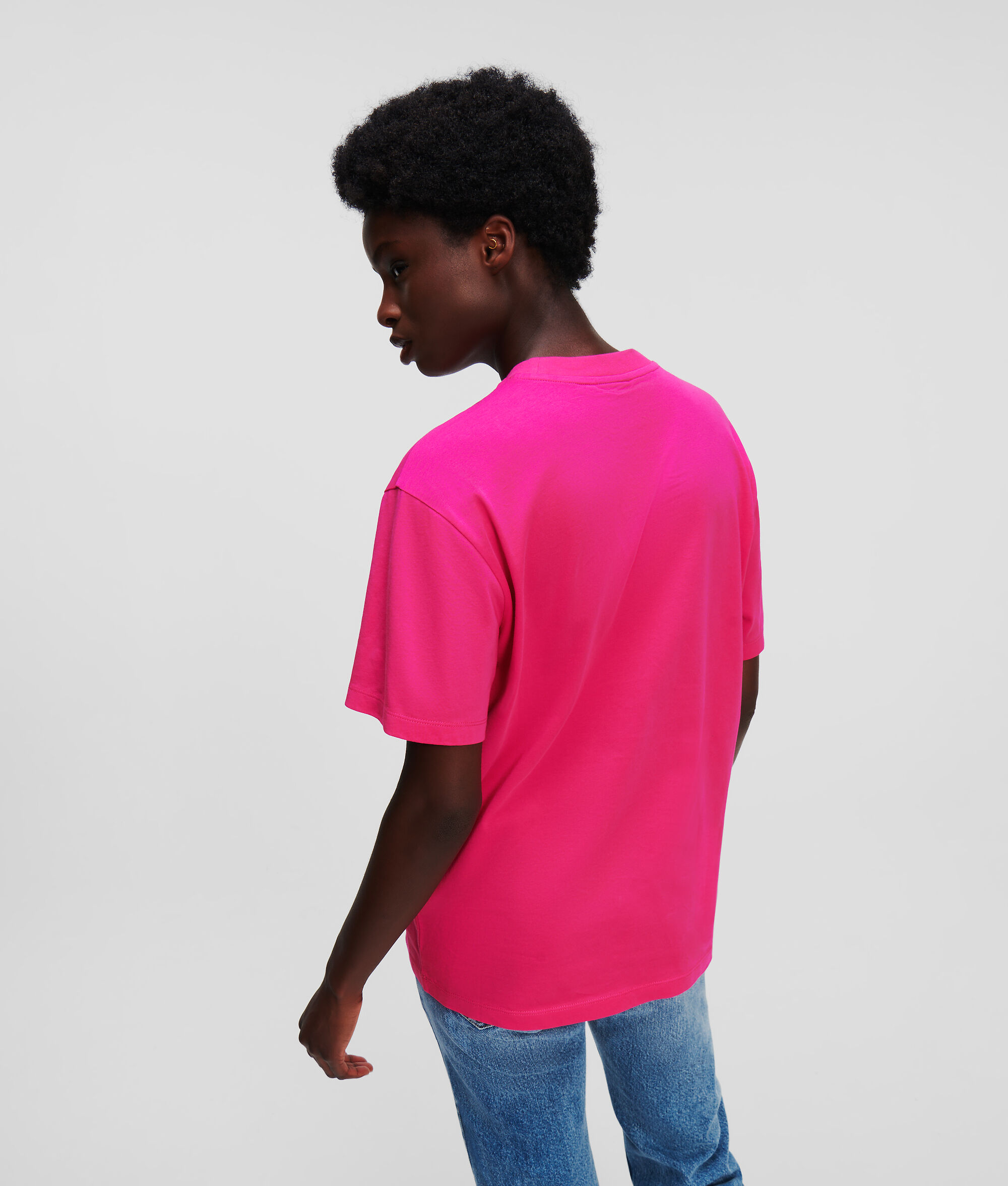 T-SHIRT À LOGO KLJ ENCADRÉ