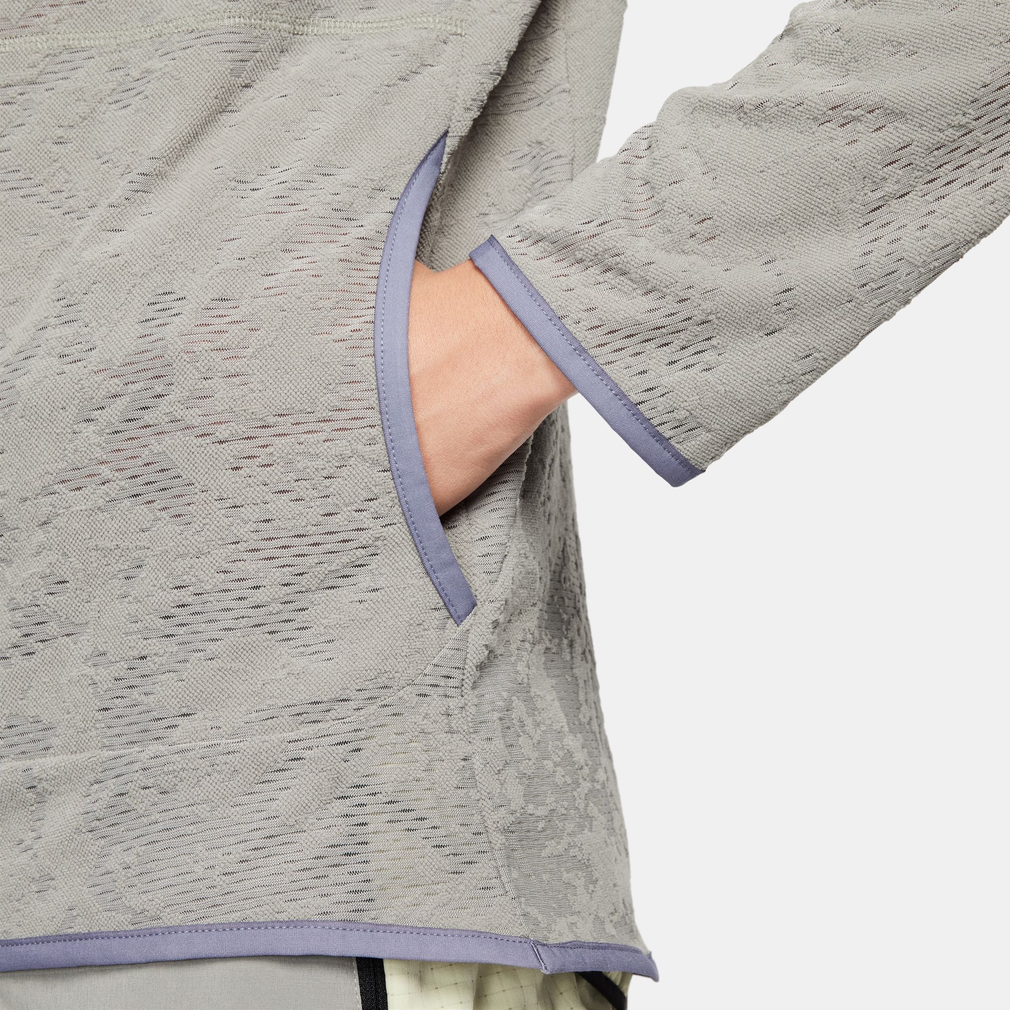 Dri-FIT Trail Midlayer 1/2-Zip Herre 053/Dark Stucco/Dark Stucco/Summit White