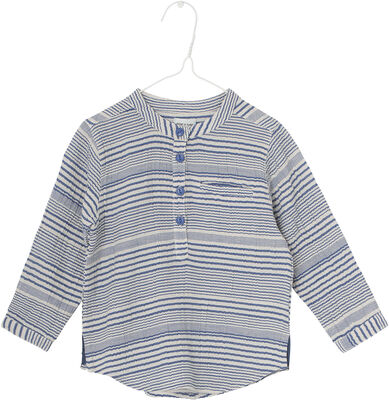 MINI A TURE Lai Skjorte, Navy