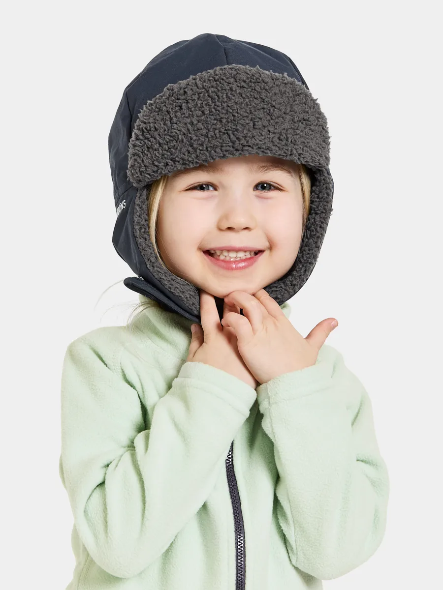 Didriksons Kids' Biggles Cap 6 Navy