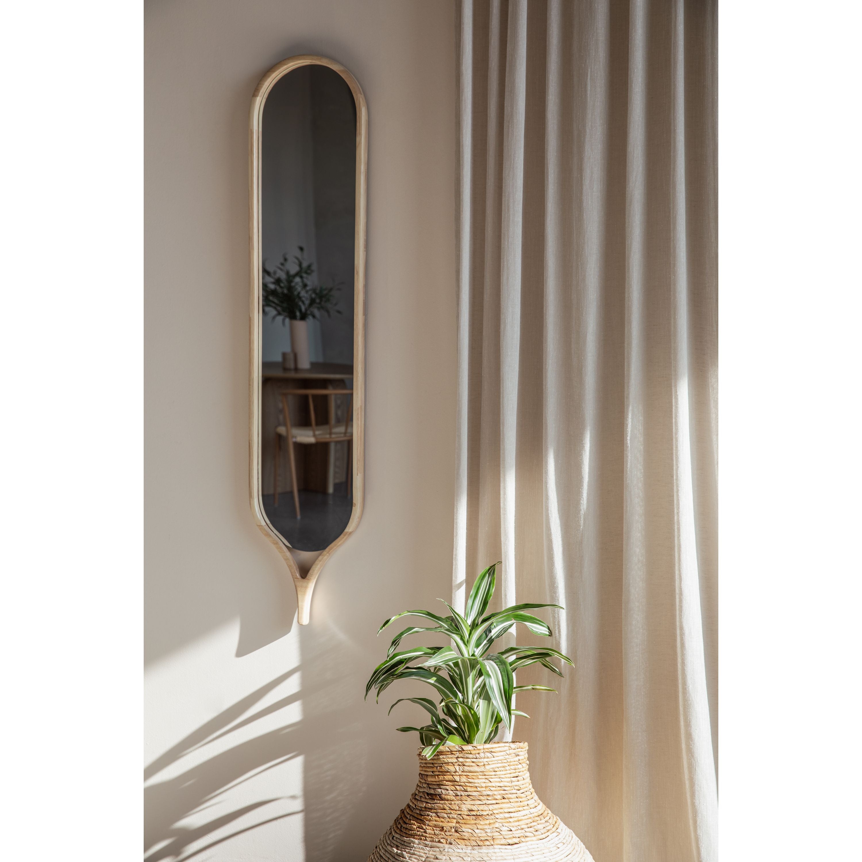 Housecraft Living Thun Spiegel Ovaal 120x26 cm