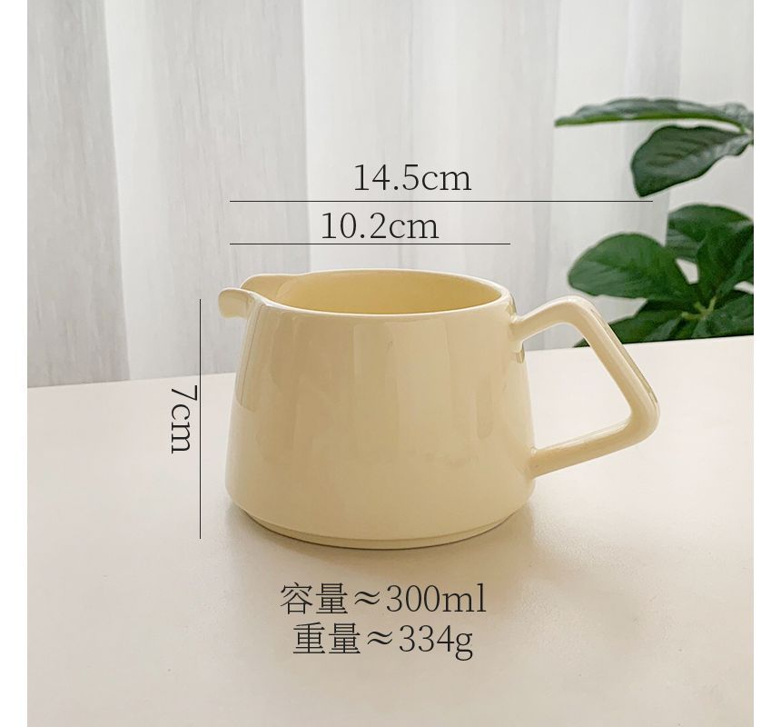 Hashi - Keramische koffielepel / kan / warmer / drinkbeker / set