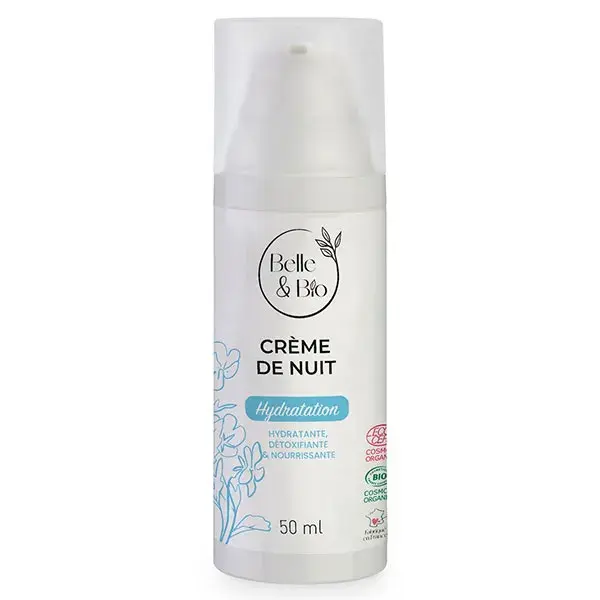 Creme Noturno Hidratante Facial Orgânico Belle & Bio 50ml
