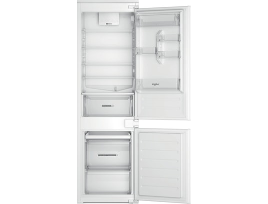 WHIRLPOOL - Réfrigérateur congélateur encastrable WHC18D021A1SFFR, 268 litres, Froid brassé,