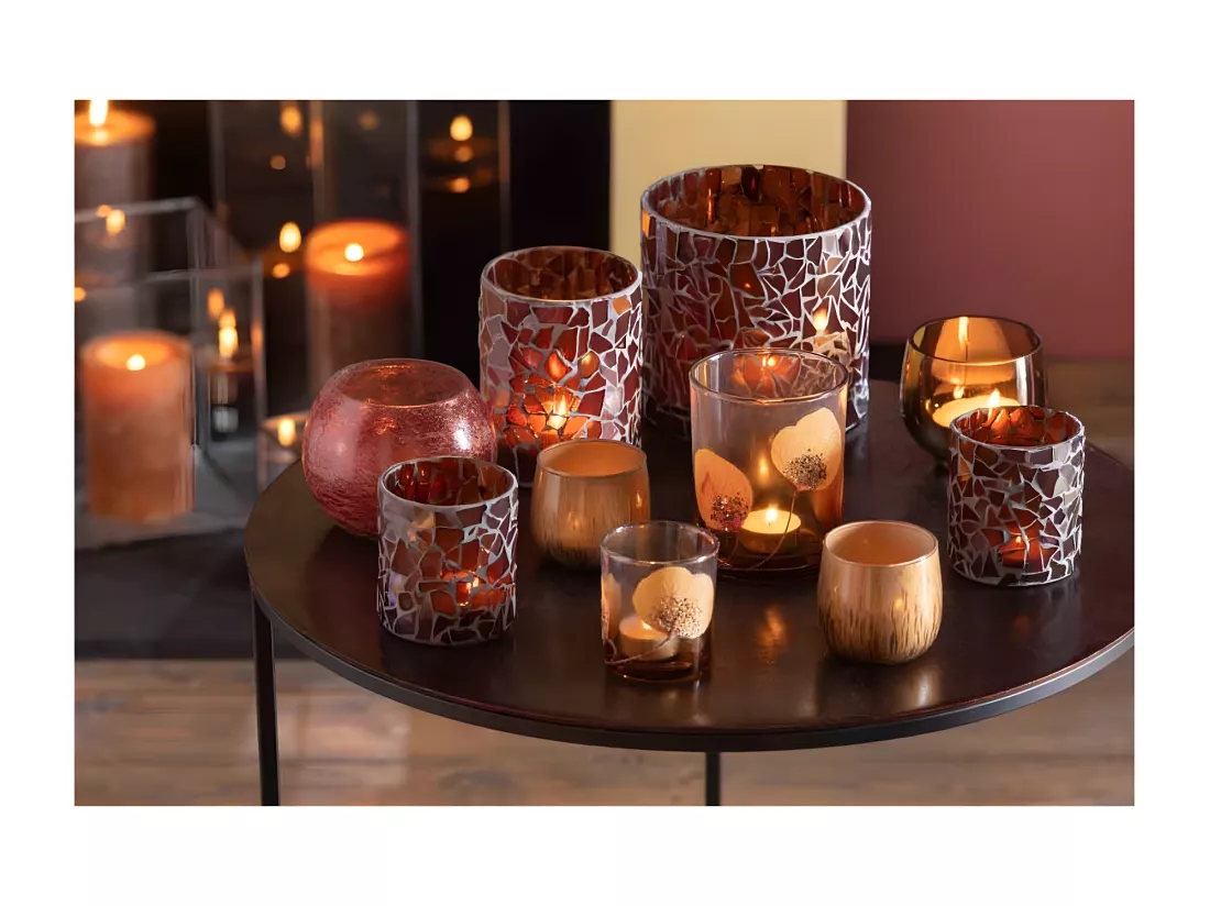 Photophore Design en Verre 