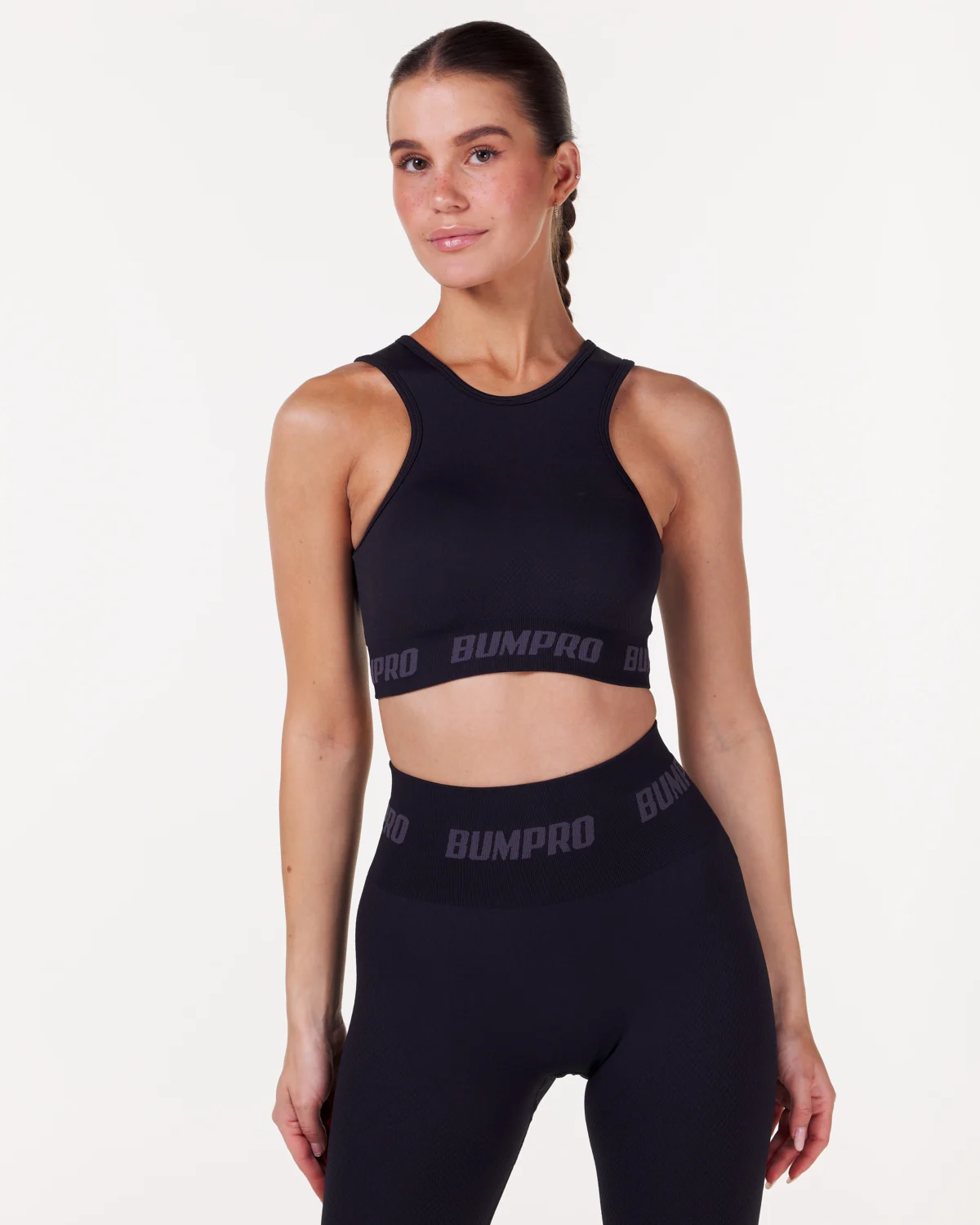 Bumpro Beam 22 Crop Tank Black