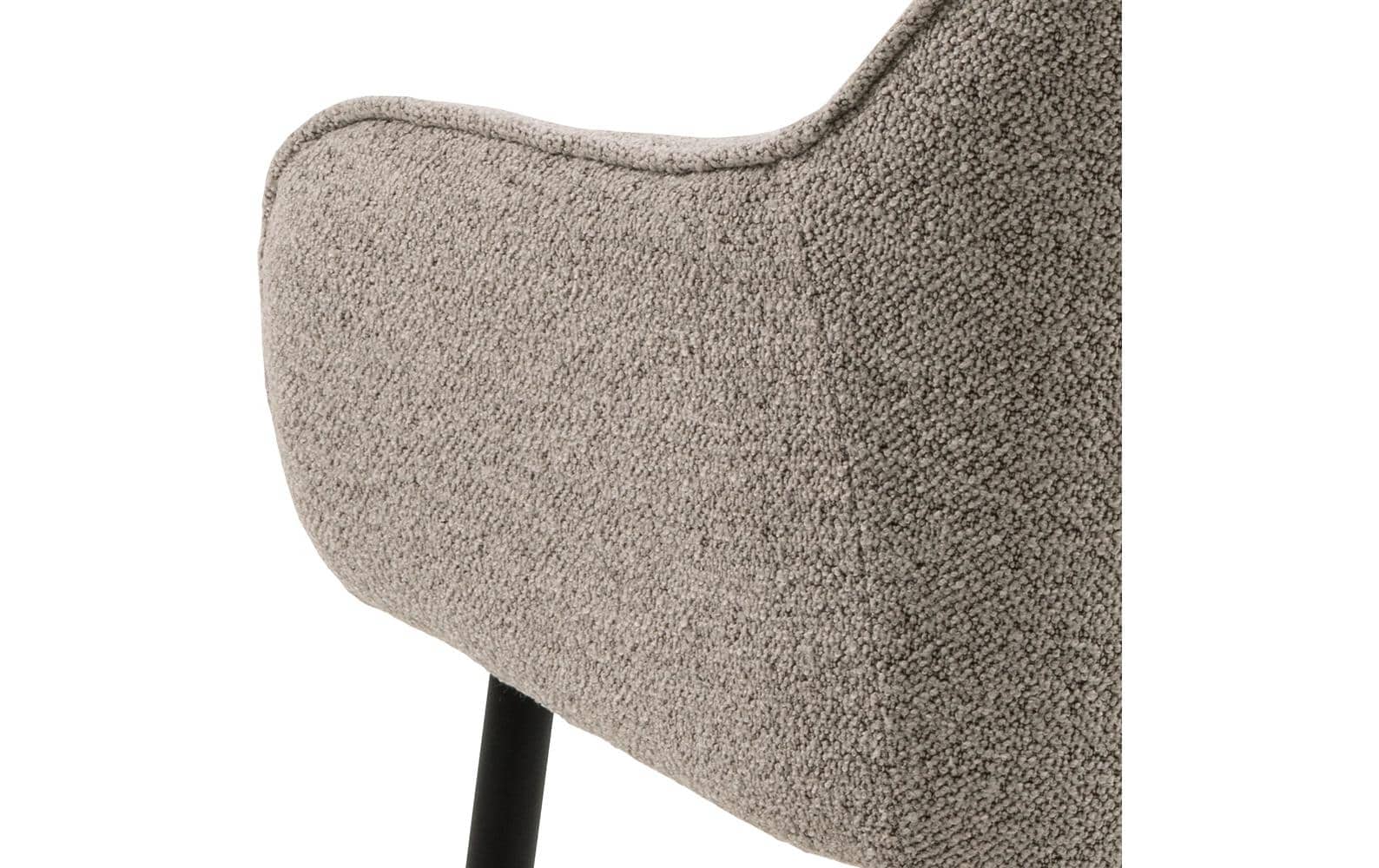 Stuhl Brooke Monza1, 2 Stück, Beige<br>Esszimmerstühle mit Armlehne
