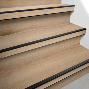 Kleurstaal Firststep Traprenovatie PVC Naturel Eiken