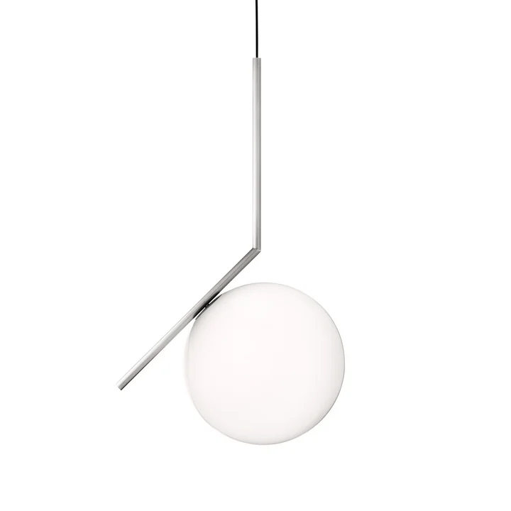 Flos - IC S2 BRO Pendelleuchte, Chrom
