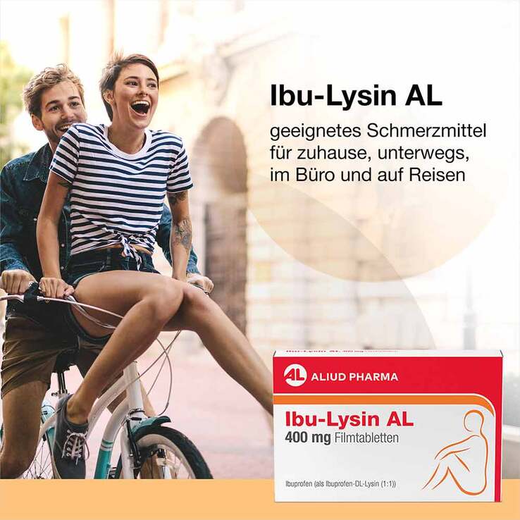 Ibu-Lysin AL 400 mg Filmtabletten, 50 St