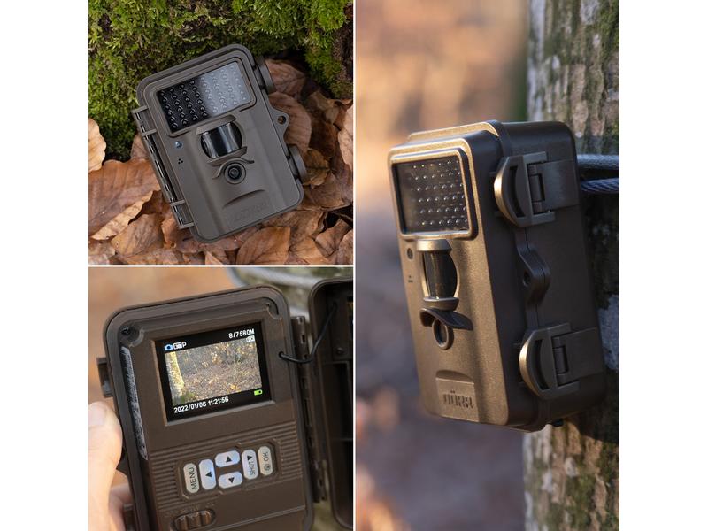 Dörr Kamera Wildkamera SnapShot Mini Black 30MP 4K Speziell für eine unauffällige Überwachung bei Tag und bei Nacht konzipiert
