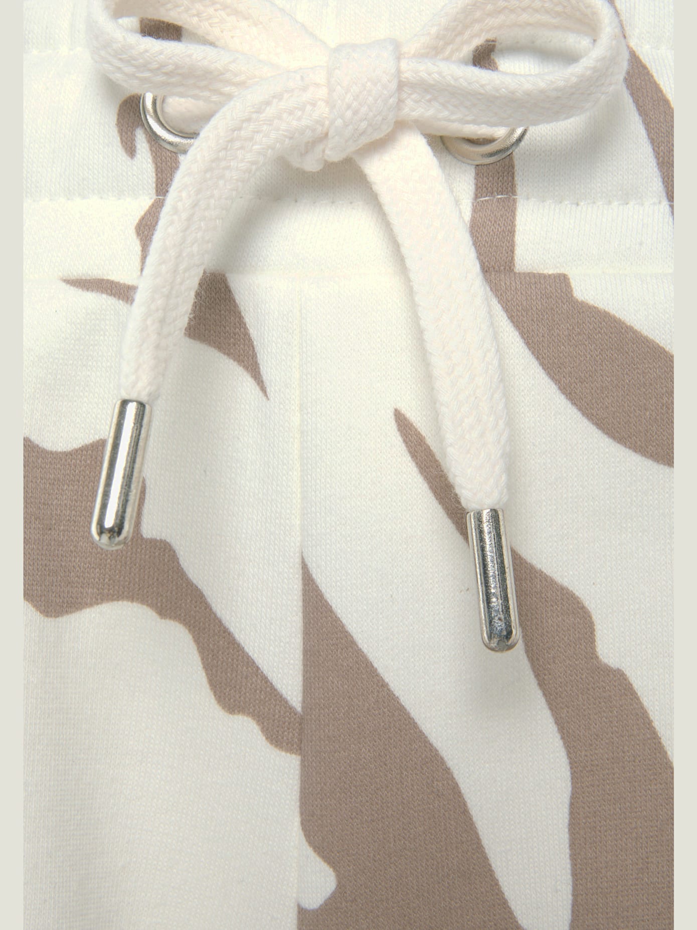 Short décontracté short avec motif zèbre