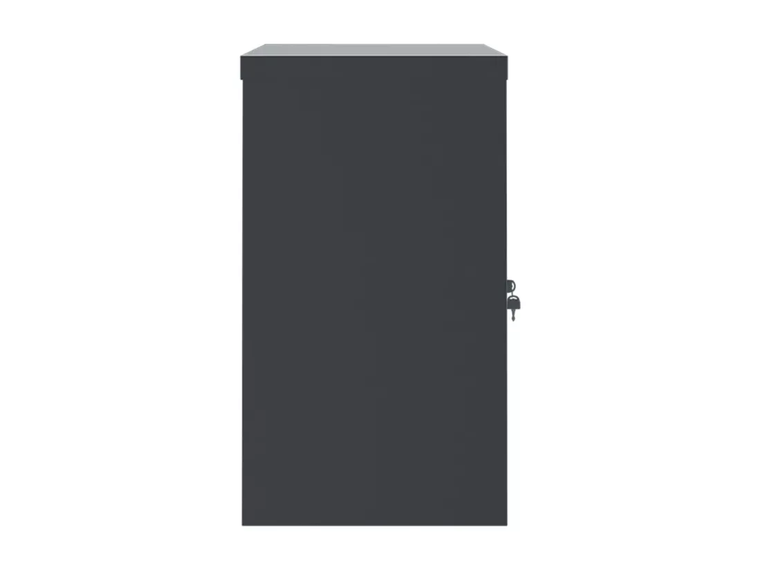 Classeur anthracite 90x40x70 cm acier
