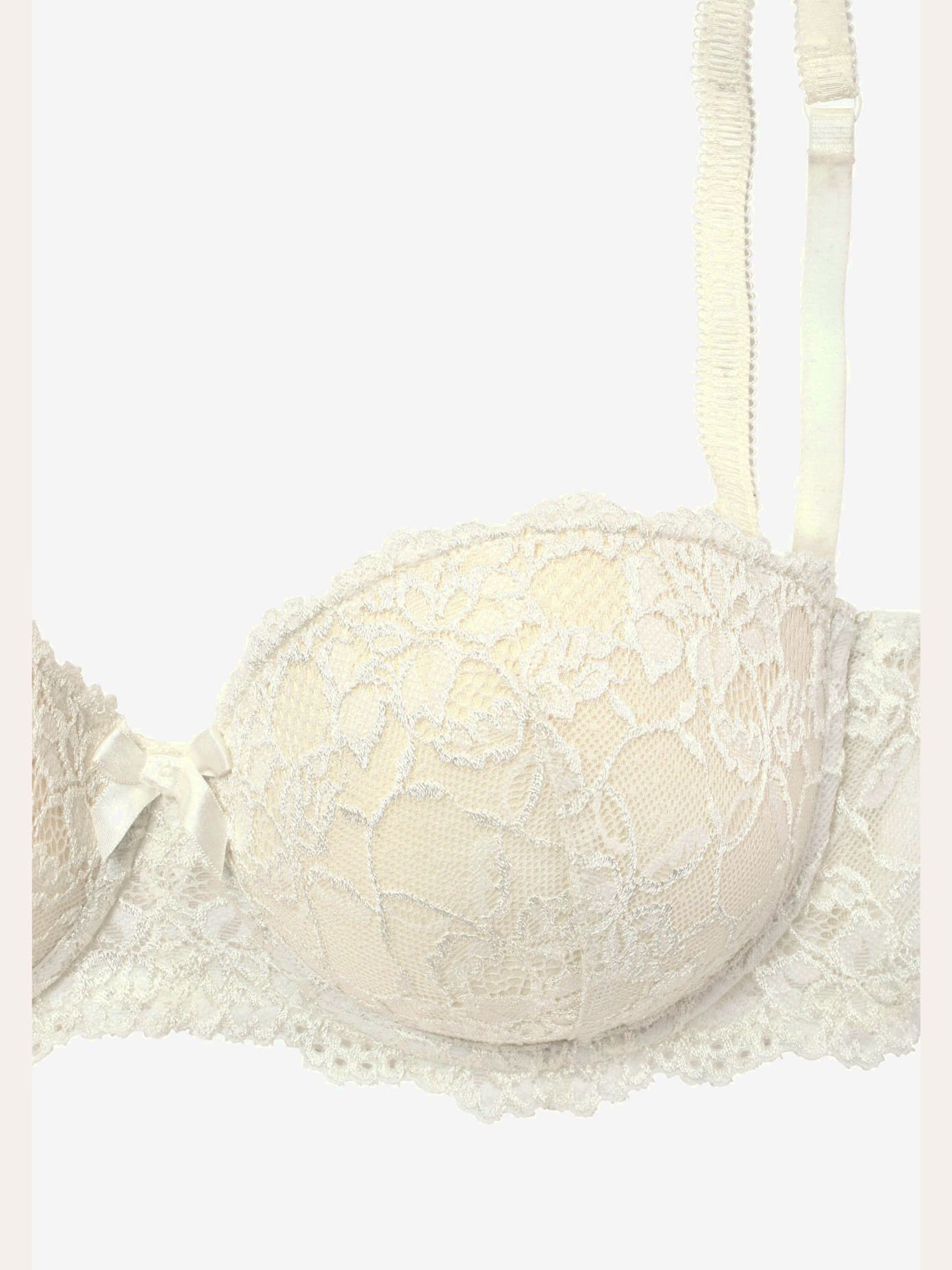 Soutien-gorge balconnet push-up vivance avec bretelles amovibles