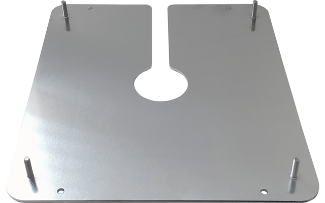 Alden ALD-14228 Aluminium Montageplatte für automatische Sat-Antennen
