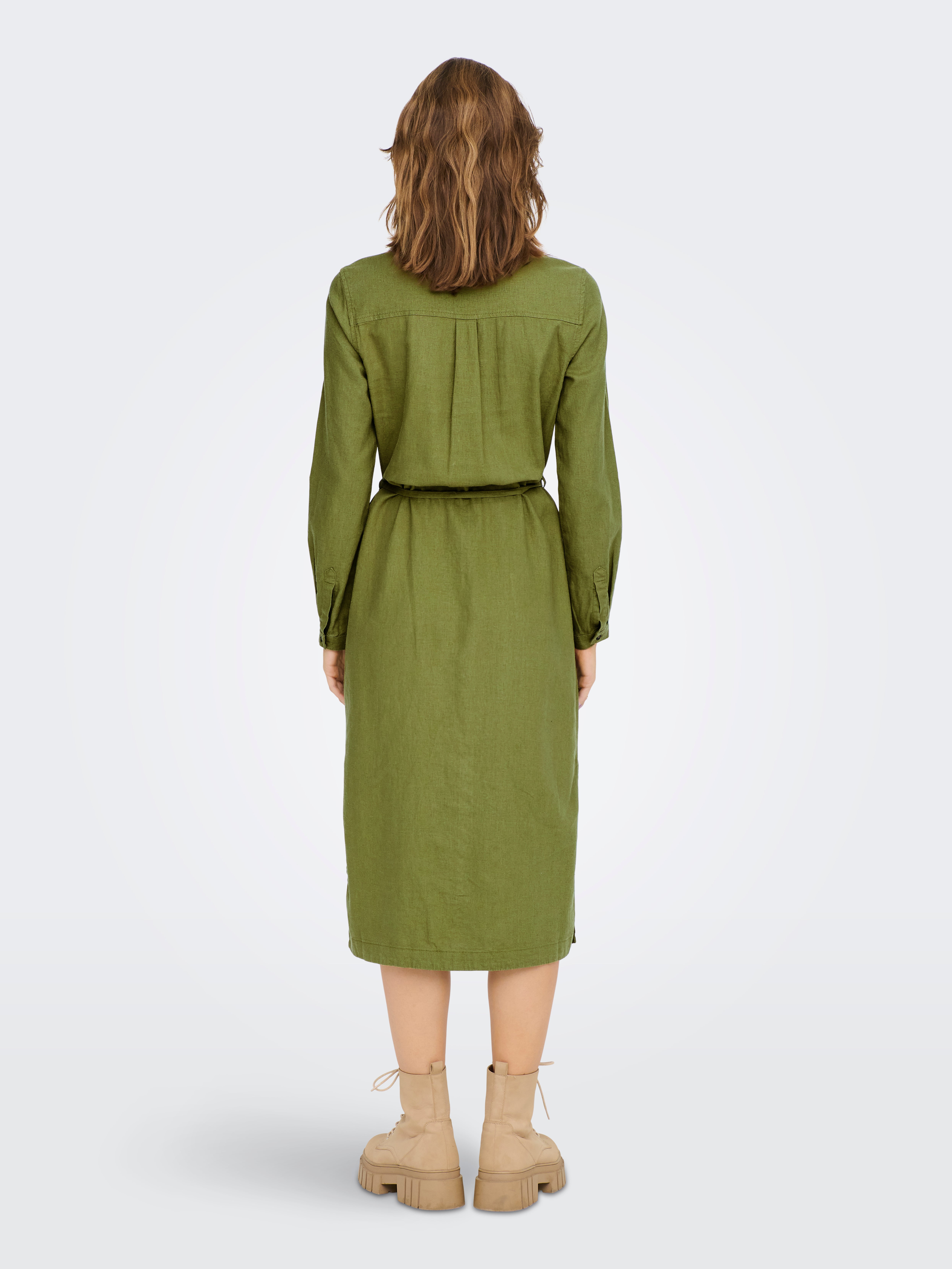 ONLCARO Langes Kleid Olive Branch