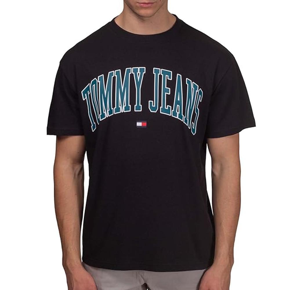 Tommy Hilfiger T-shirt Noir Homme Tommy Hilfiger Popcolor