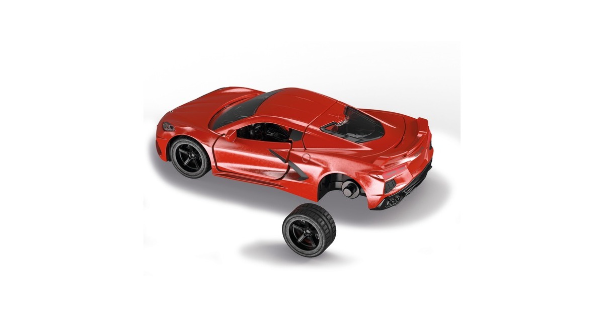 SIKUSuper - Chevrolet Corvette C8 Stingray Modelvoertuig  (Schaal 1:50)