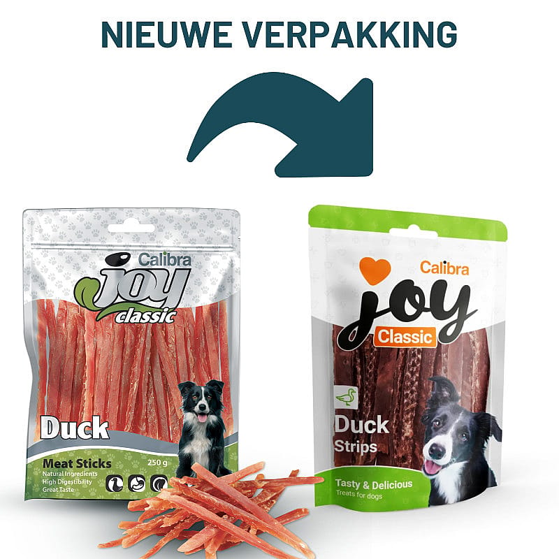 Calibra Joy Dog Duck Strips 80 gram