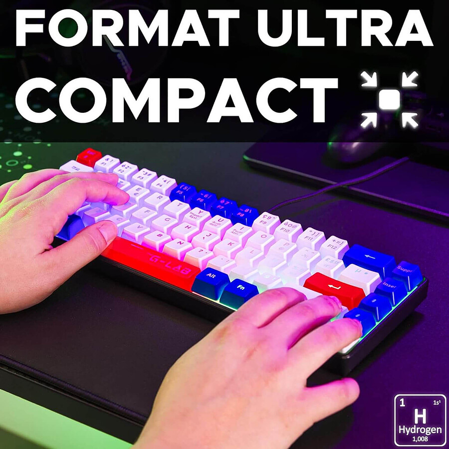 The G-Lab Keyz Hydrogen - Bleu/Blanc/Rouge