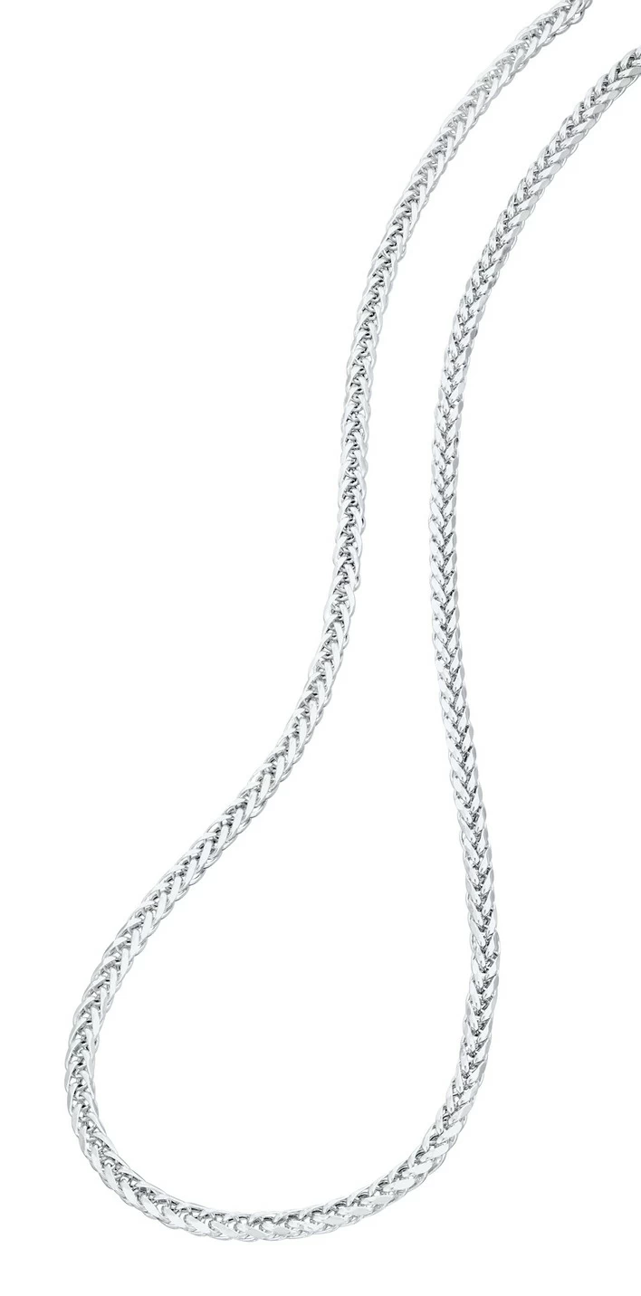 Zopf-Halskette mit Karabiner