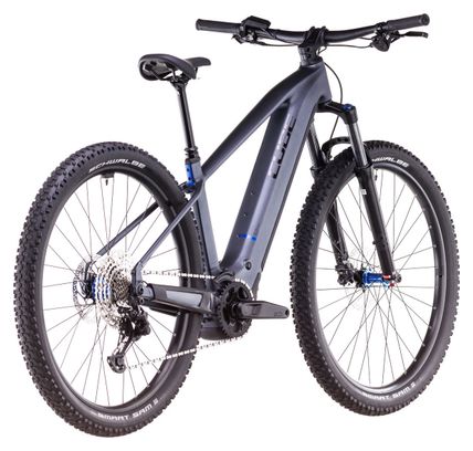 VTT Électrique Semi-Rigide Cube Reaction Hybrid Pro 800 Shimano Deore/Deore XT 12V 800 Wh 29'' Gris Metallic 2025