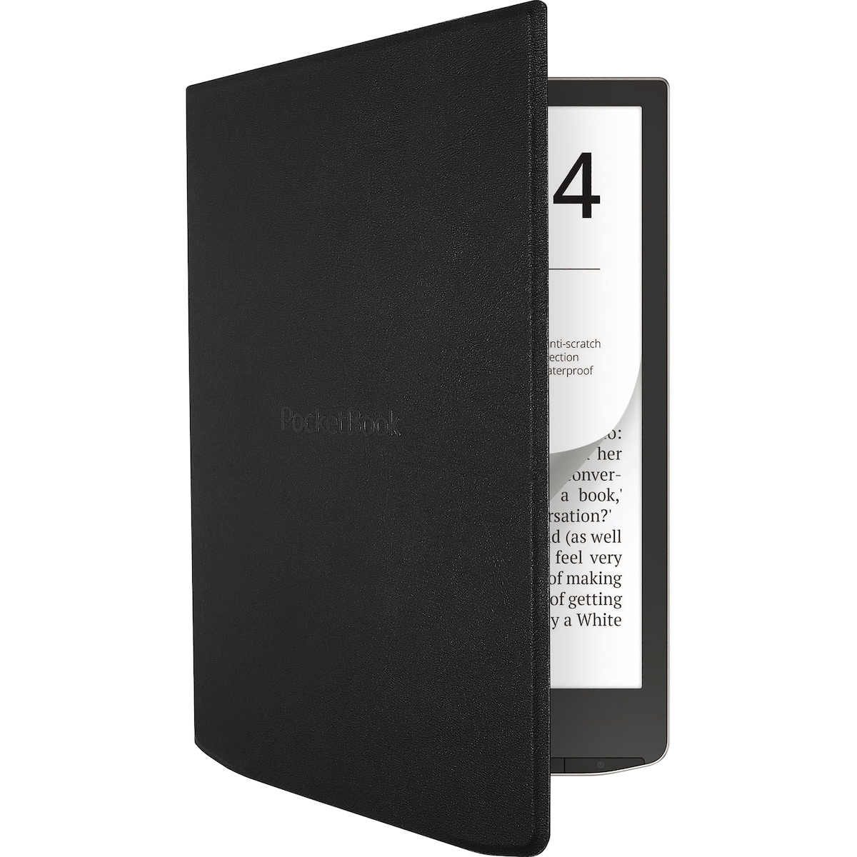 PocketBook InkPad 4/InkPad Color 2 Flip deksel (sort)