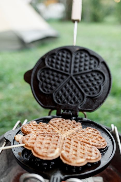Rotating Waffle Iron vaffeljern