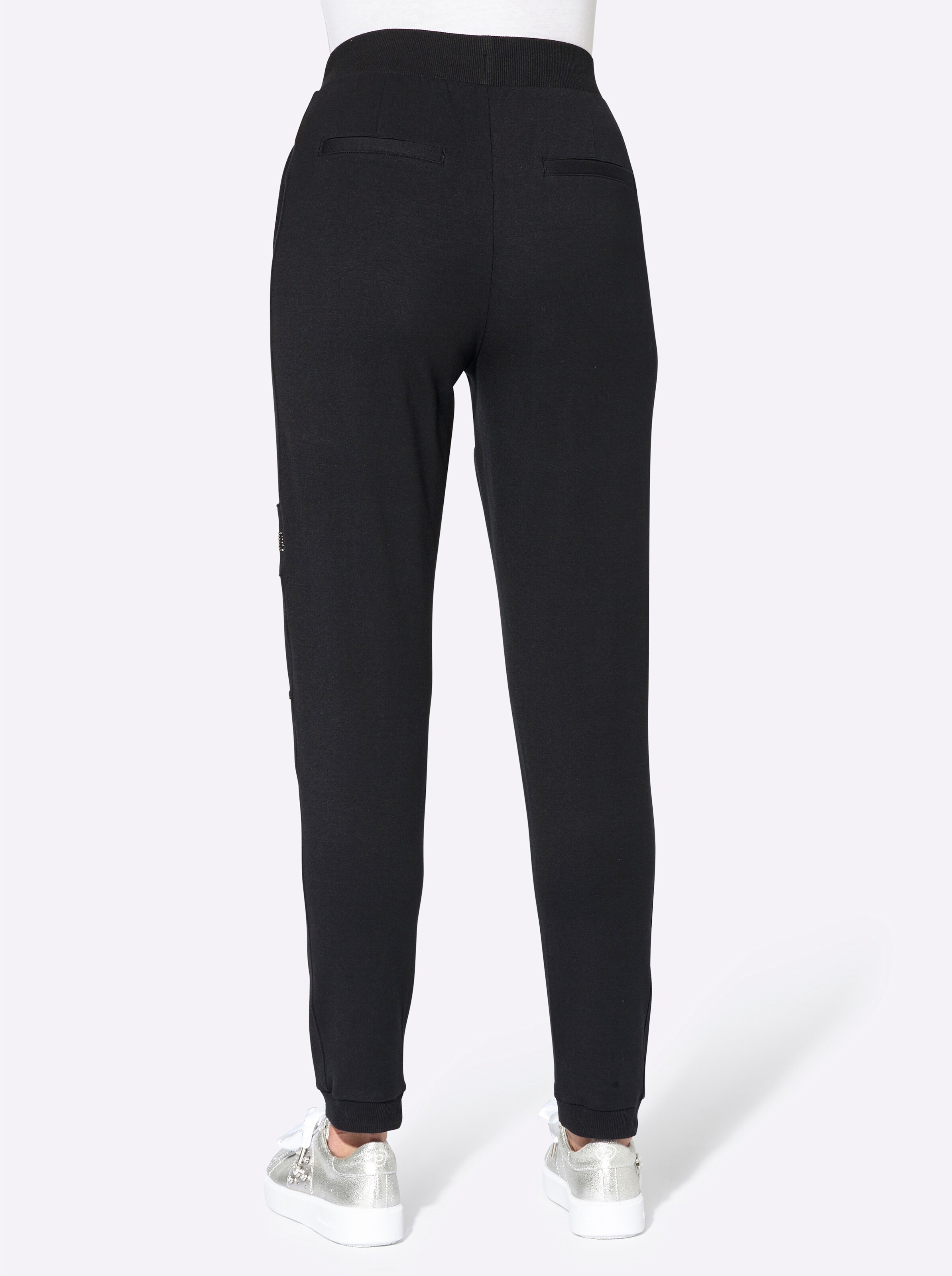 Jogg Pants in schwarz