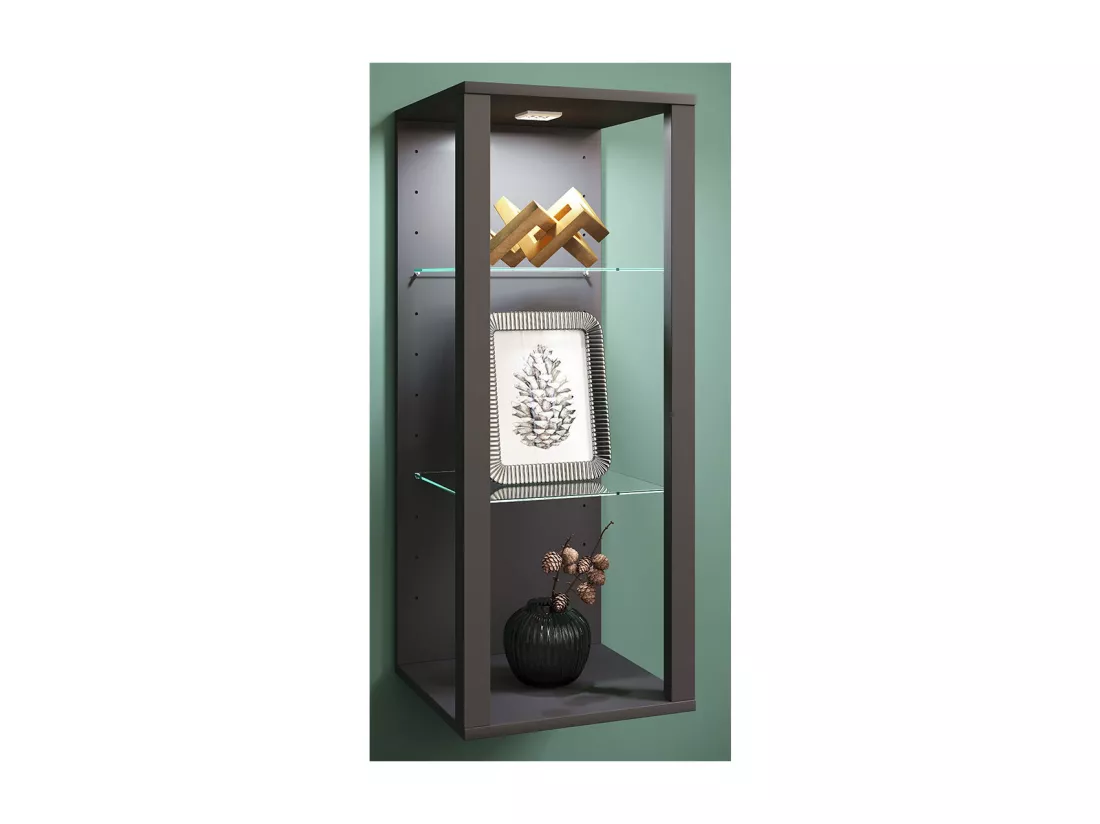 Vitrine murale en verre Étagère murale Glasol MW