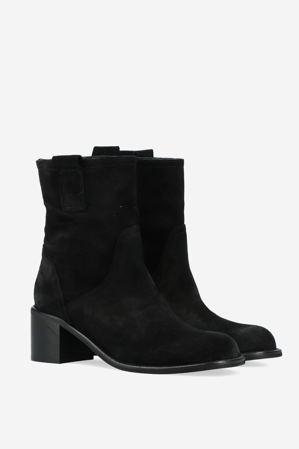 Suede ankle boots