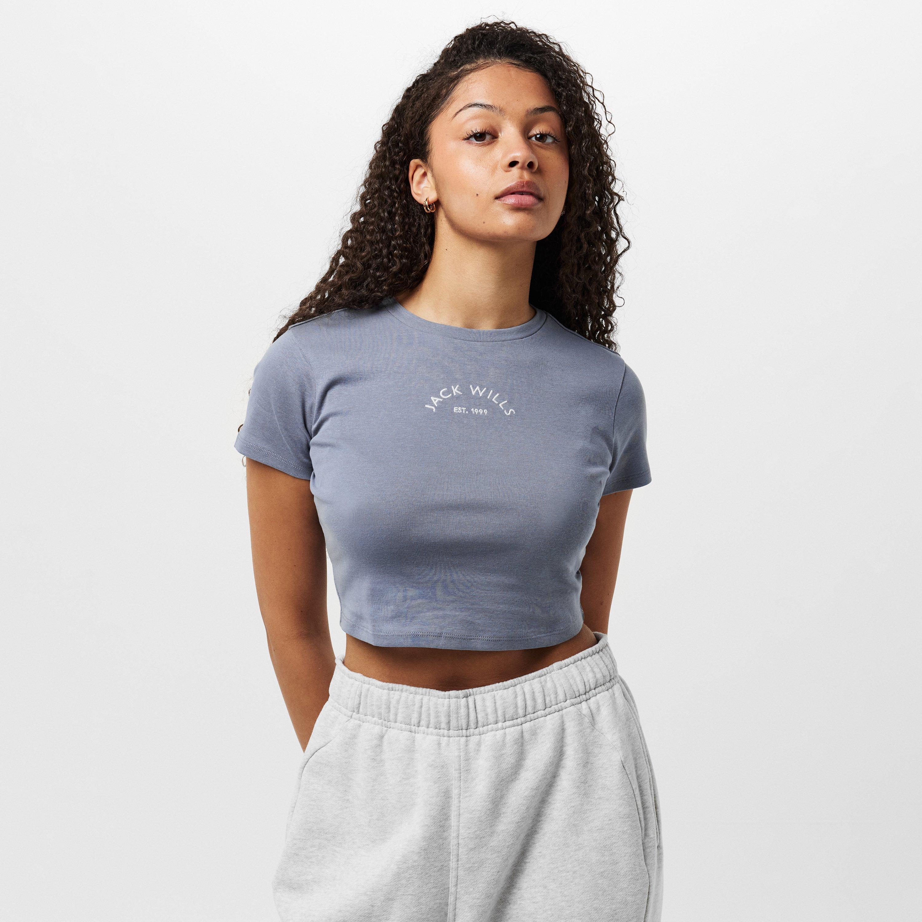 Jack Wills JW Cropped Baby Tee