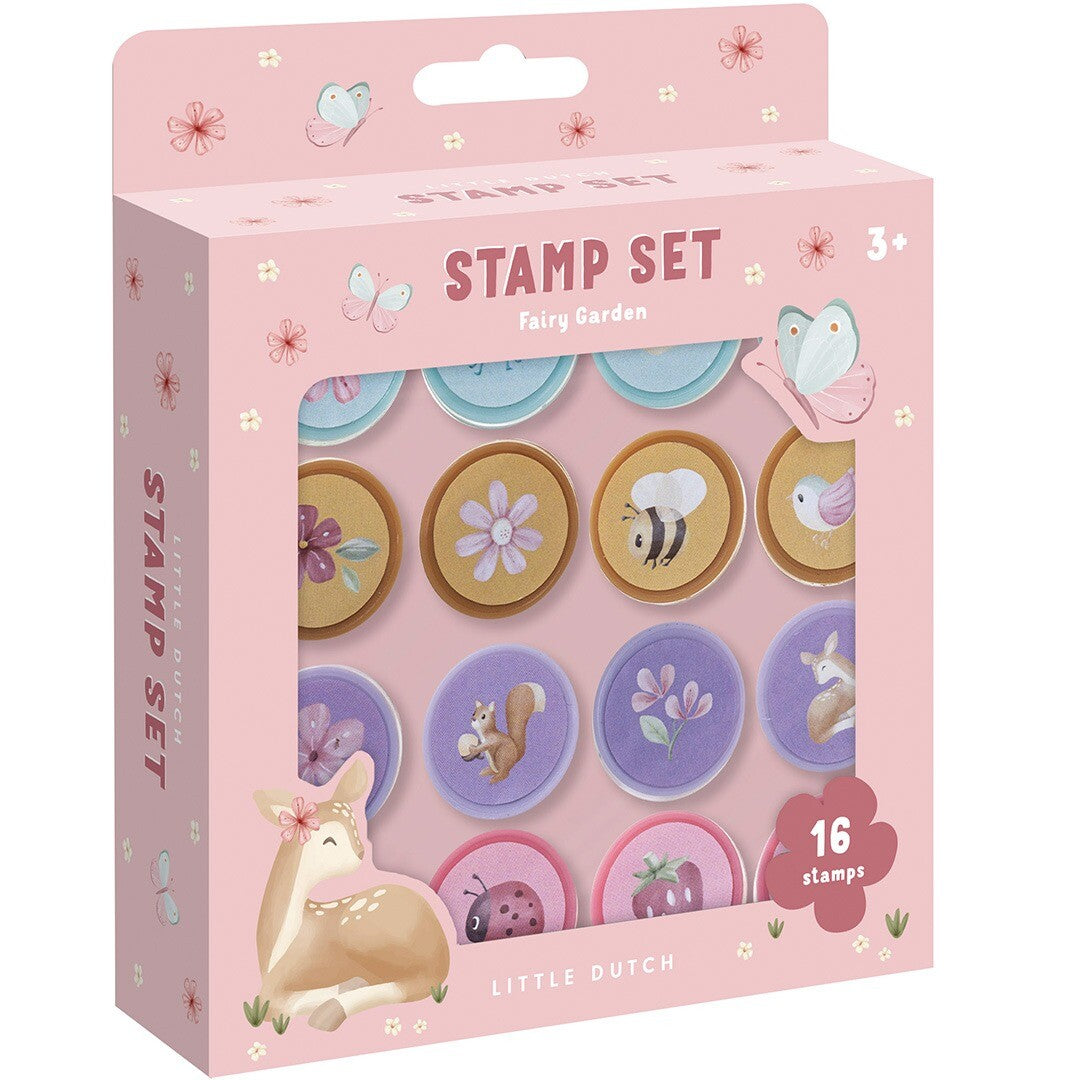 Little dutch stempels fairy garden - 16st