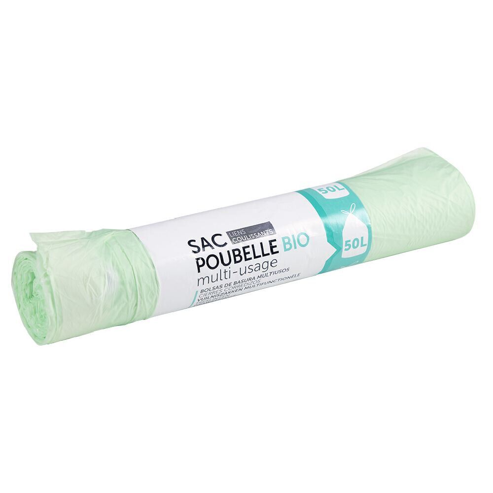 Sac poubelle 50L x8