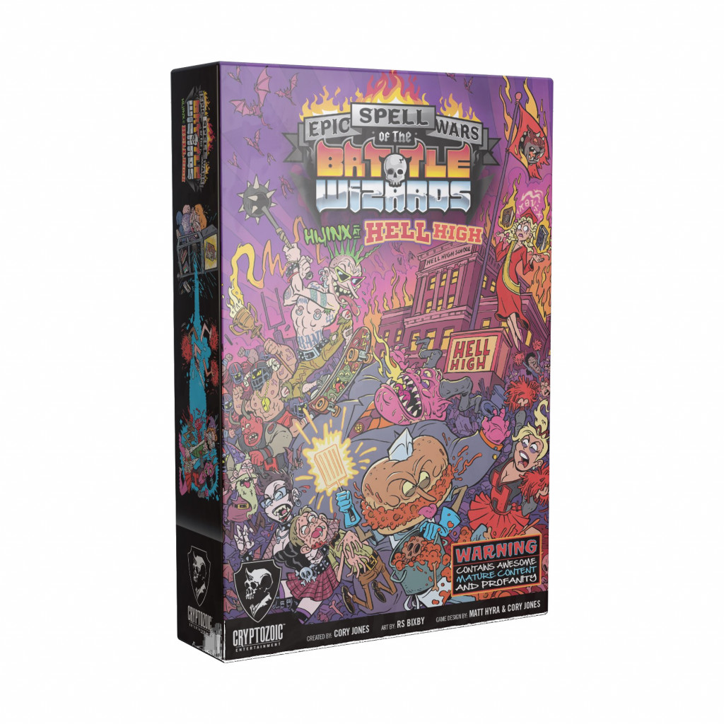 Epic Spell Wars of the Battle Wizards V - Hijinx at Hell High