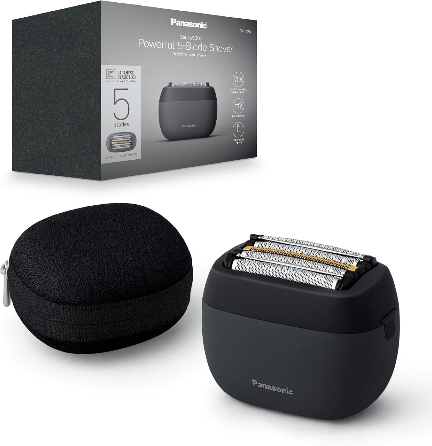 Panasonic ES-PV3B-K803 Premium-Kompaktrasierer der Serie 900s
