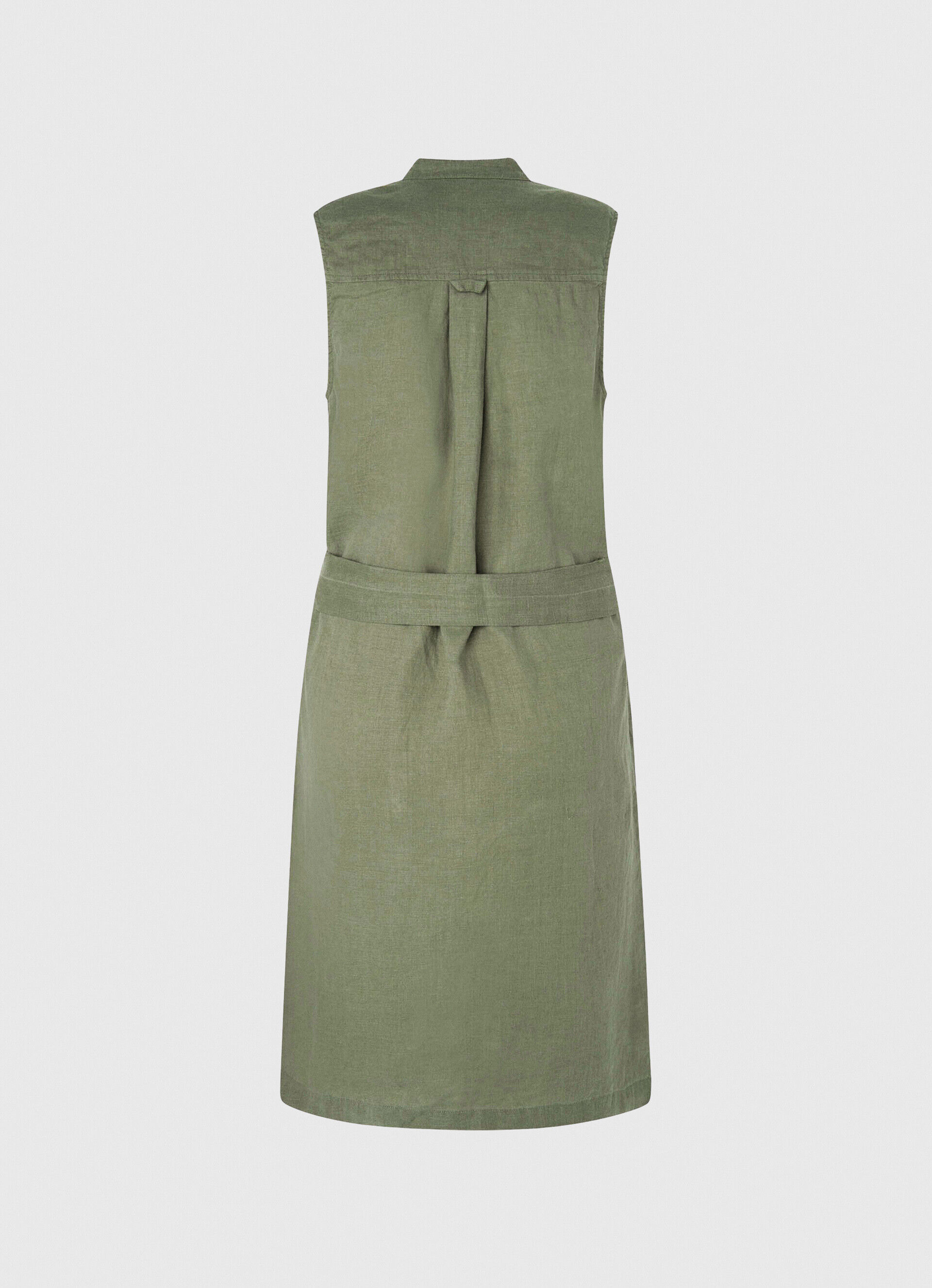 VESTIDO UTILITY AURA - verde-oliva