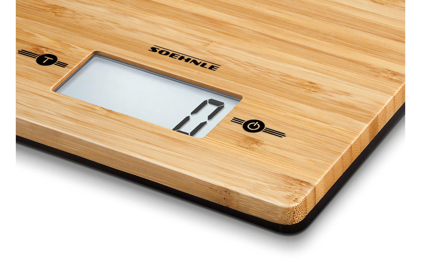 Küchenwaage Bamboo BraunDigitale Waage