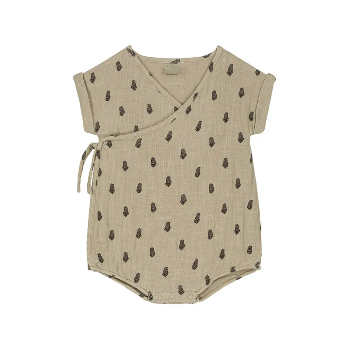 Studio Bohème Barboteuse Nuage Gaze de Coton | Taupe