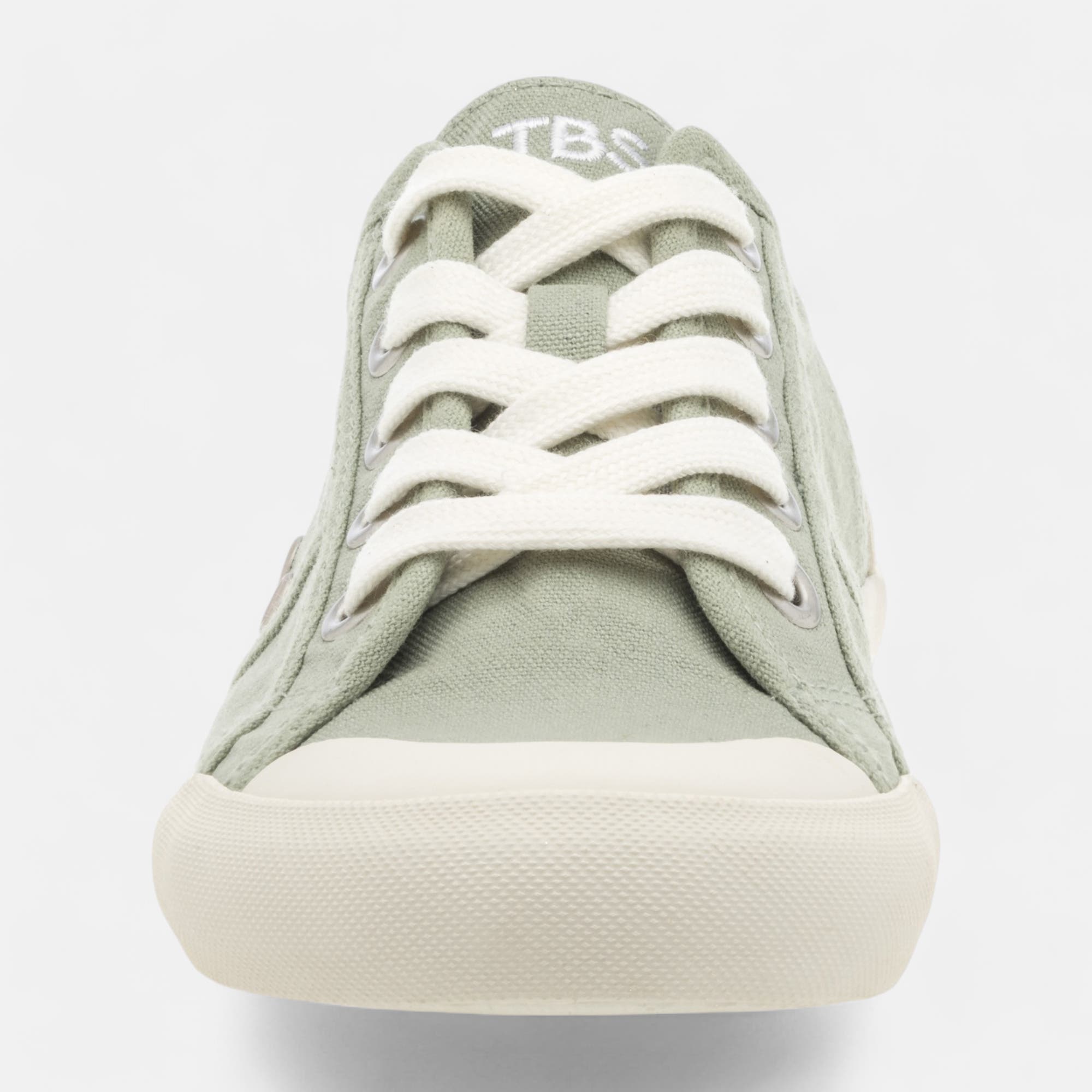 Baskets en toile Femme vert