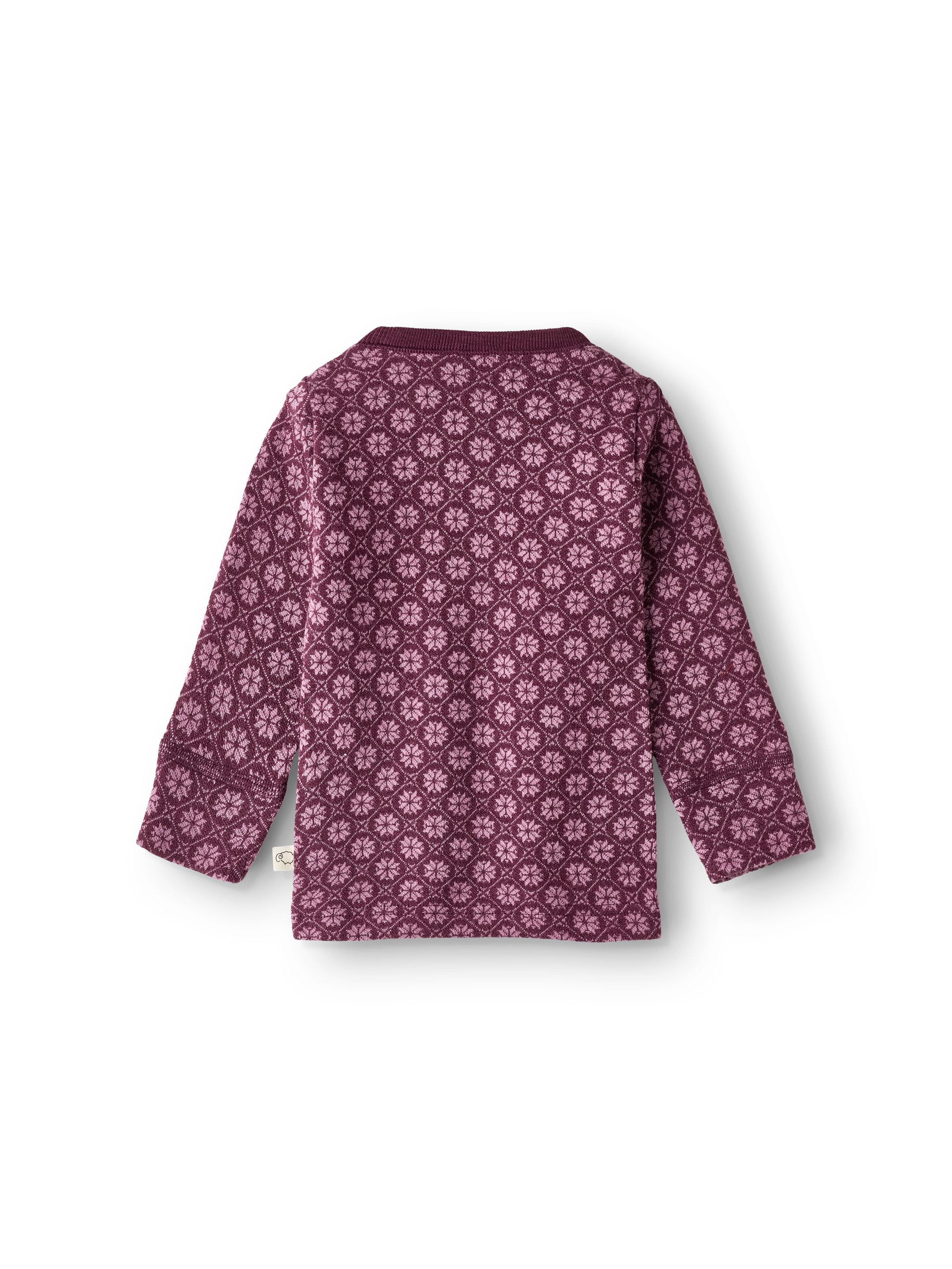 Shirt met Scandinavisch patroon voor baby’s