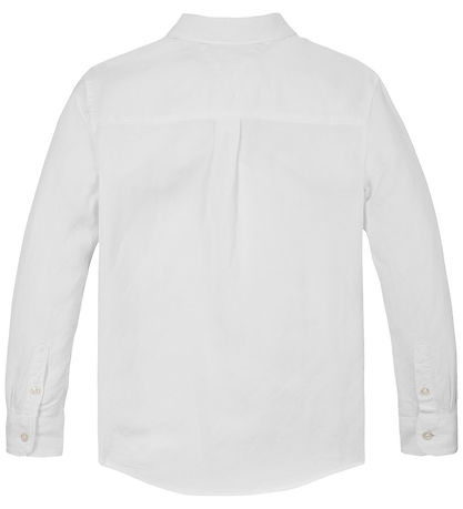 Tommy Hilfiger Hemd - Leinen - Leinenmischung - Weiß