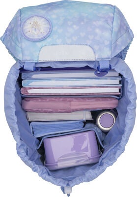 Beckmann Classic Ryggsekk 22L, Unicorn Princess Ice Blue